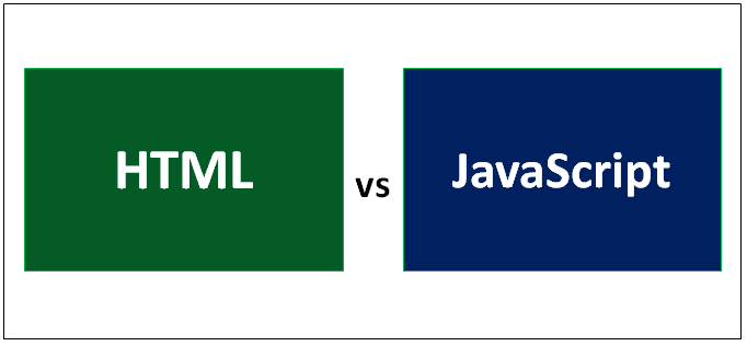 Html vs Javascript